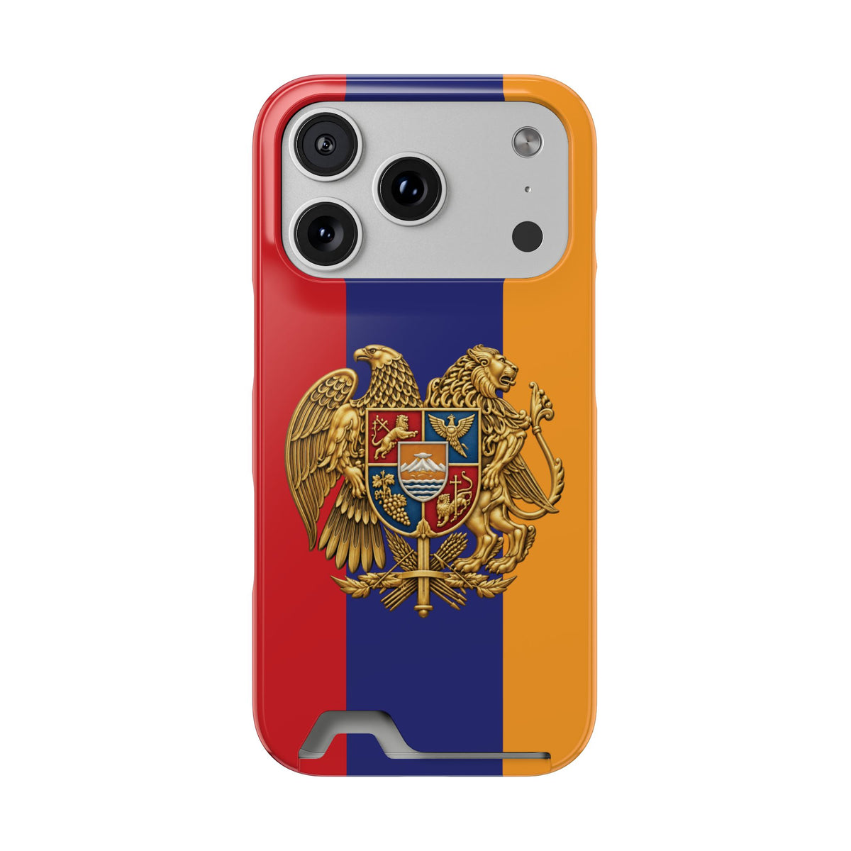 Armenia Coat of Arms Phone Case with Card Holder