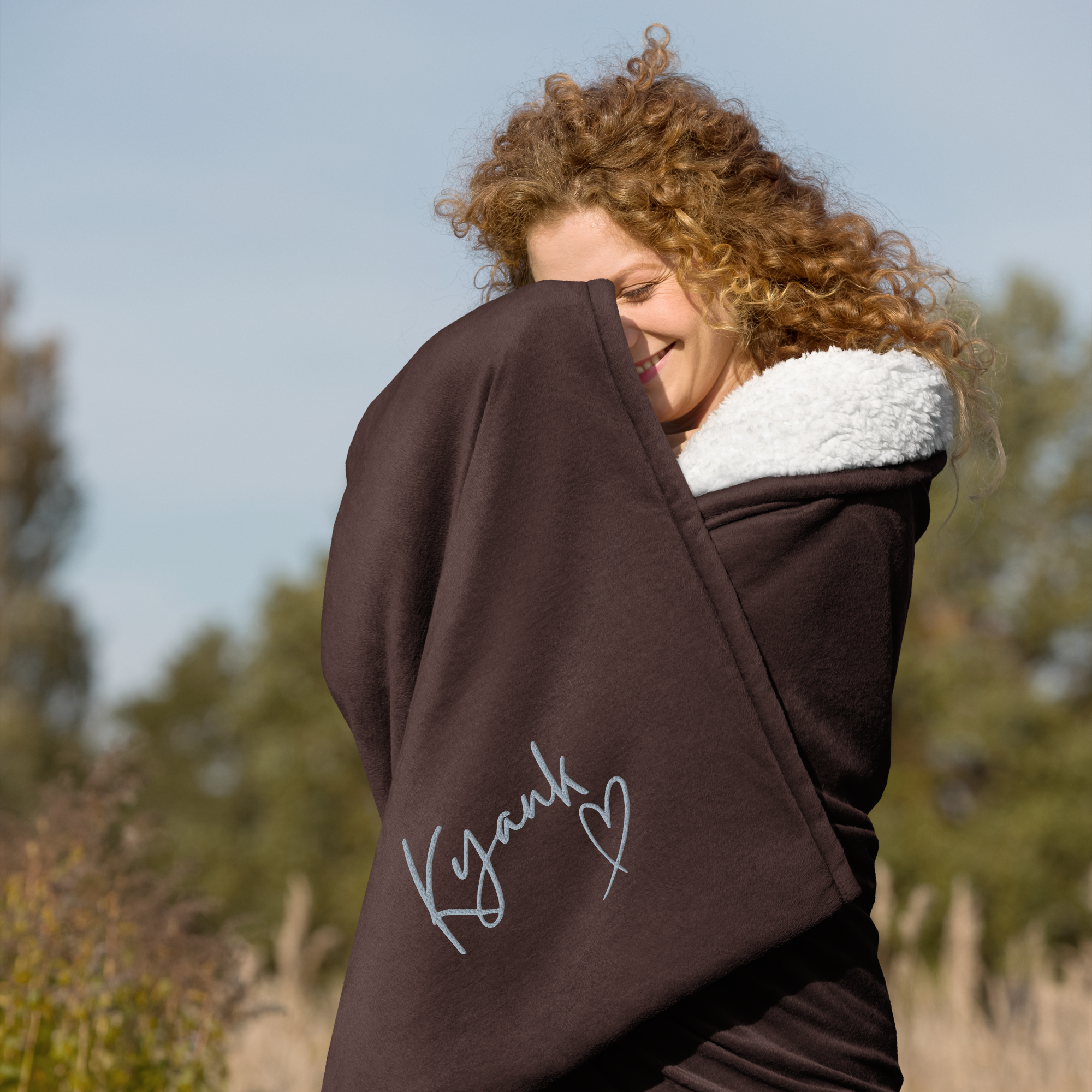 Kyank ♥ Sherpa Blanket
