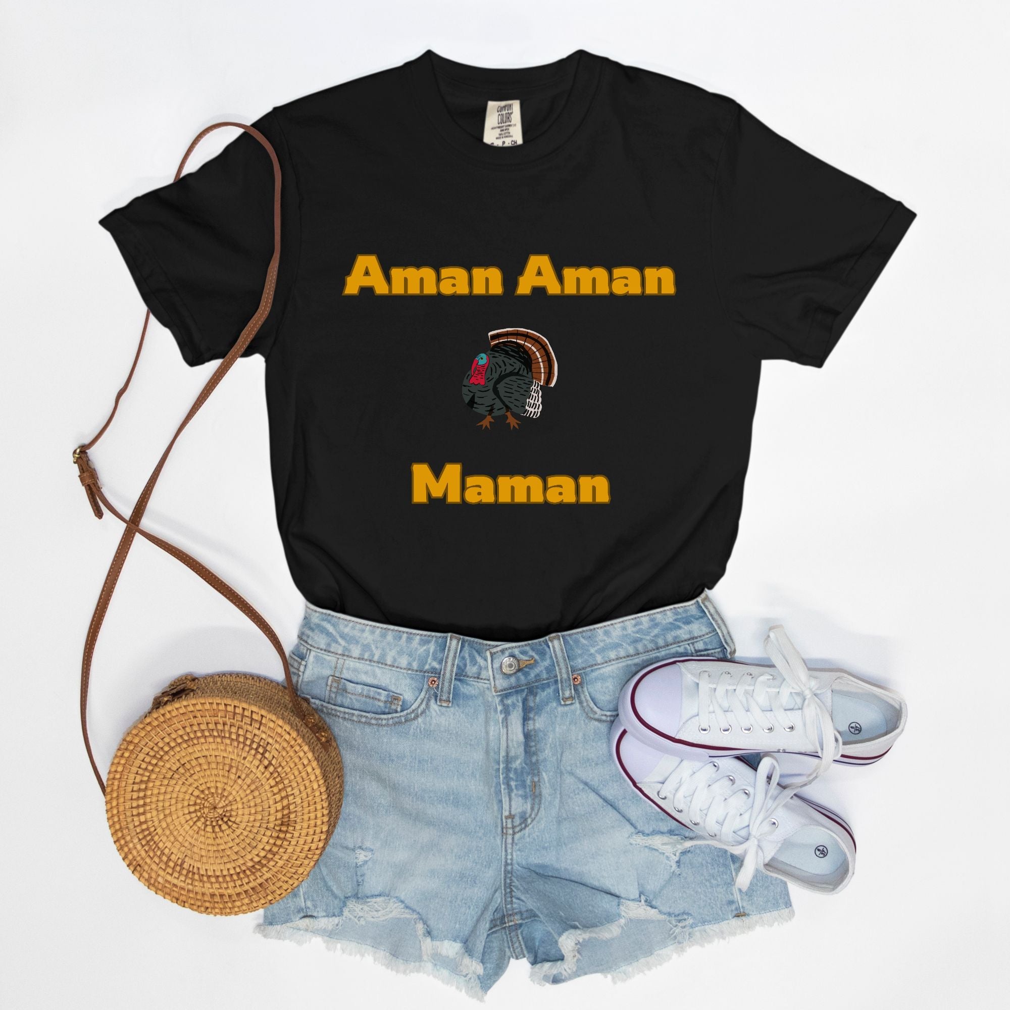 Aman Aman turkey Maman Tee