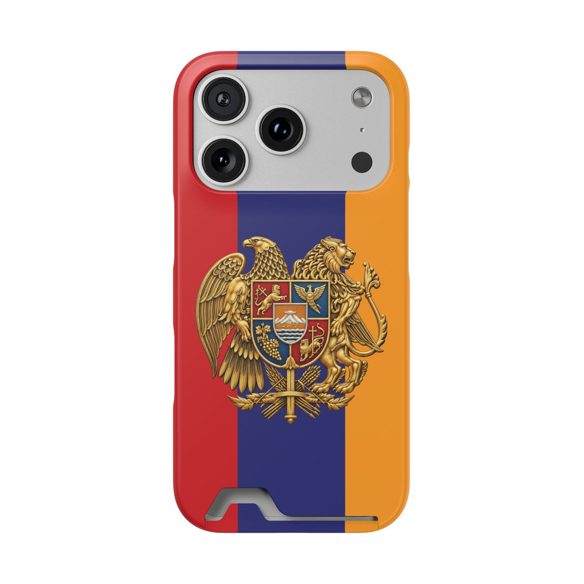 Armenia Coat of Arms Phone Case with Card Holder