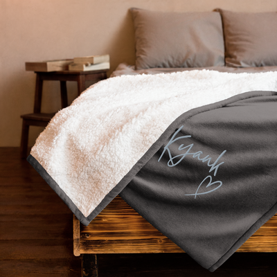 Kyank ♥ Sherpa Blanket